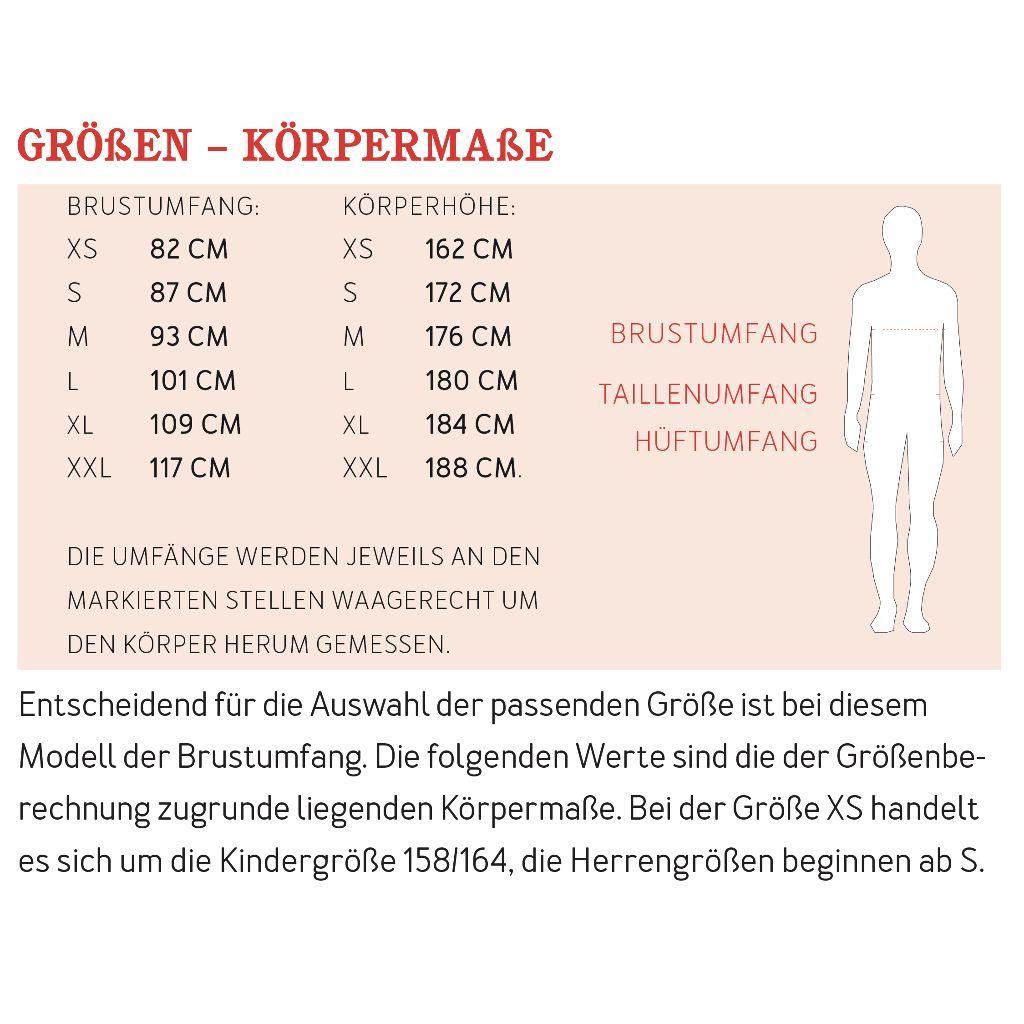 Papierschnittmuster Männer Sweatshirt Herr Deniz XS-XXL